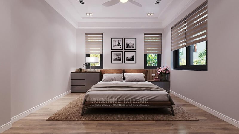 Giường ngủ biệt thự Giường ngủ biệt thự