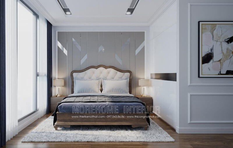 Giường ngủ biệt thự Giường ngủ biệt thự